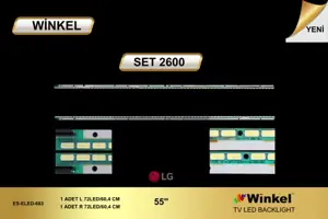 LG 55 inç LED bar takımı Winkel SET 2600